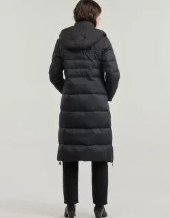 Guess - CAROLYN LONG REAL DOWN JKT Noir Hot