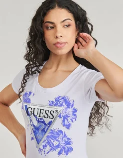 Best Guess - CN FLOWER TRIANGLE Blanc