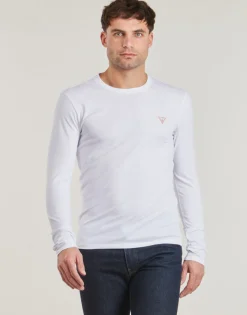 Guess - CN LS CORE TEE Blanc Clearance