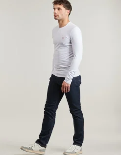 Guess - CN LS CORE TEE Blanc Clearance