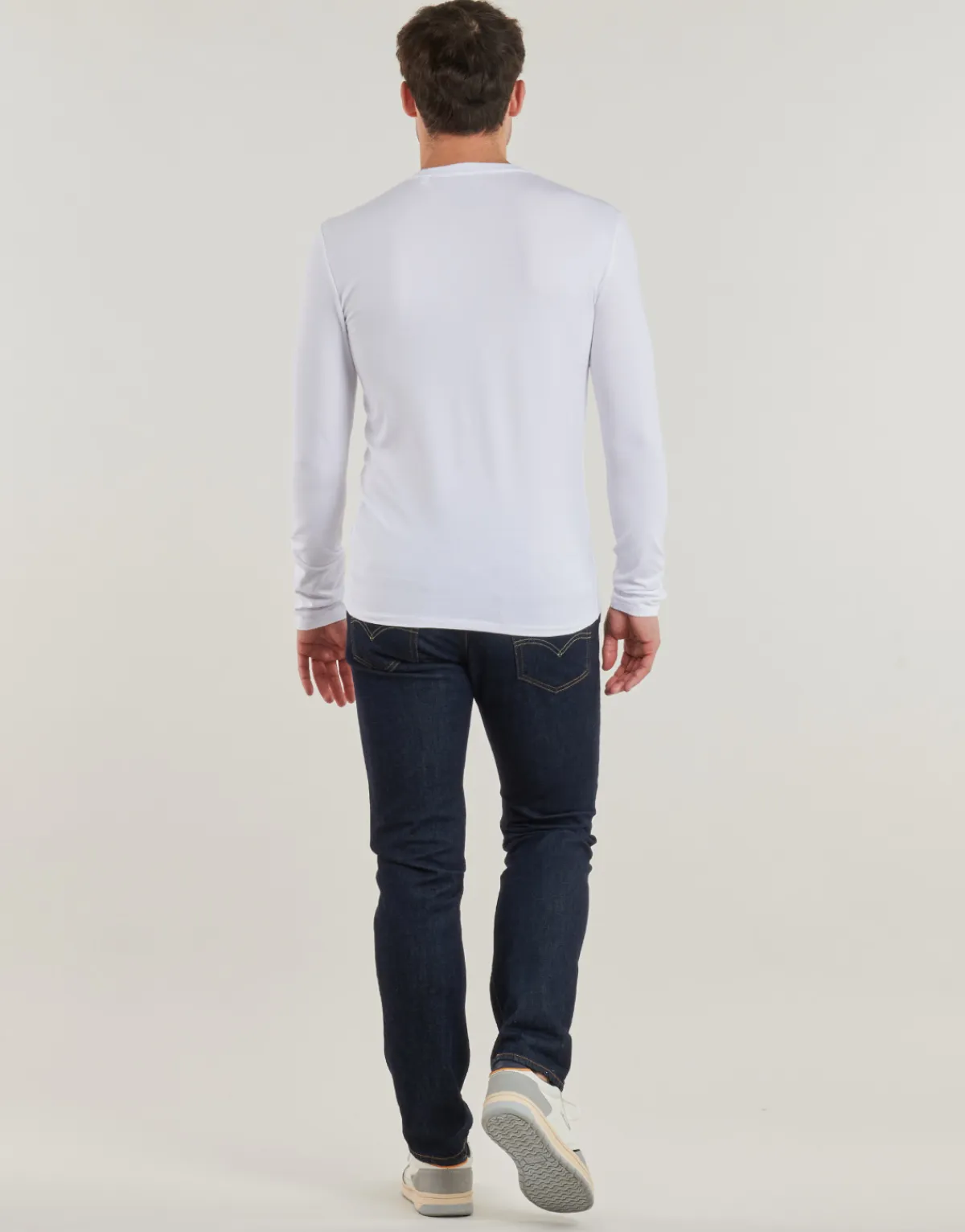 Guess - CN LS CORE TEE Blanc Clearance