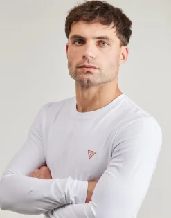 Guess - CN LS CORE TEE Blanc Clearance