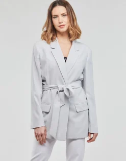 Guess - CORNELIA BLAZER Gris Outlet