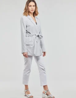 Guess - CORNELIA BLAZER Gris Outlet