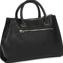 Guess - CRESIDA SOCIETY SATCHEL Noir Outlet