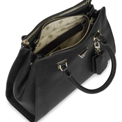 Guess - CRESIDA SOCIETY SATCHEL Noir Outlet