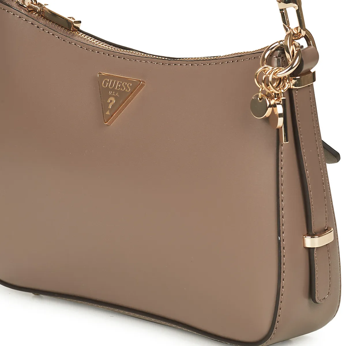 New Guess - DARYNA TOP ZIP SHOULDER Taupe