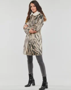 Guess - EDITH REVERSIBLE COAT Multicolore