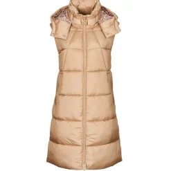 Guess - ELEONORA LONG PUFFER Beige Discount