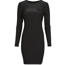Guess - ES LS LANA DRESS Noir Hot