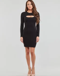 Guess - ES LS LANA DRESS Noir Hot