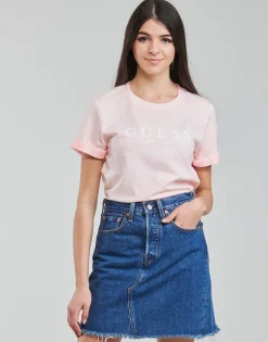 Guess - ES SS 1981 ROLL CUFF TEE