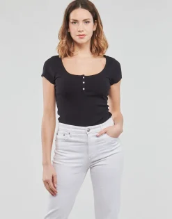 Guess - ES SS KARLEE JEWEL BTN HENLEY