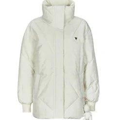 Guess - 4G LOGO PUFFER JACKET Blanc