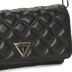 Guess - GIULLY XBODY FLAP ORGANIZER Noir Sale