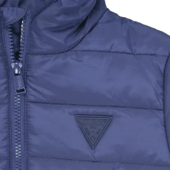 Best Guess - HOODED LS PADDED PUFFER W ZIP Bleu