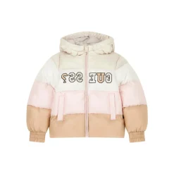 Guess - HOODED LS PADDED PUFFER W ZIP Multicolore Clearance