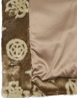 Guess - KARINE FUR LOGO JKT Marron Online