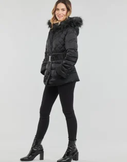 Discount Guess - LAURIE DOWN JACKET Noir
