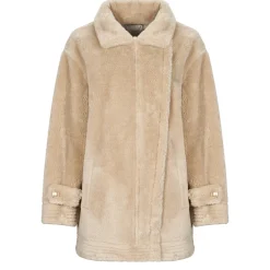 Guess - LS ELISABETTA SHEARLING COAT