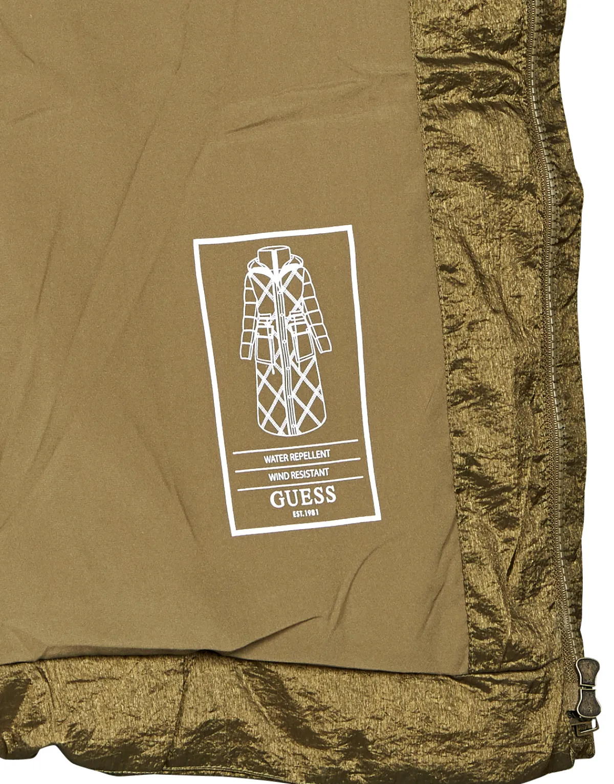 Online Guess - LUCILLE JACKET Kaki