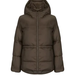 Guess - MARIKA HOODED JACKET Marron Outlet