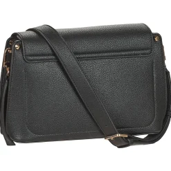 Hot Guess - MERIDIAN FLAP CROSSBODY Noir