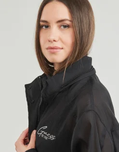 Guess - MIA ORGANDY JACKET Noir Sale