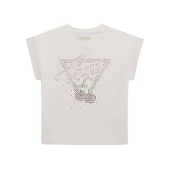 Guess - MIDI T SHIRT Blanc
