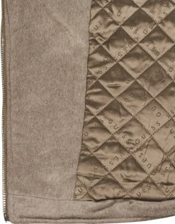 Guess - NANCY FAUX FUR JACKET Marron Discount