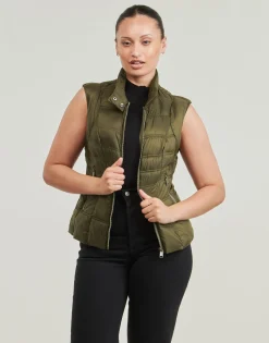 Online Guess - NATASHA PARKA DETACHABLE Kaki