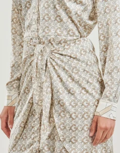 Guess - NEW LS ALYA PRINTED Beige New