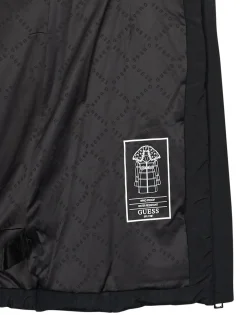 Guess - NEW MARISOL LONG BELTED JACKET Noir Online