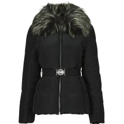 Clearance Guess - NEW MARISOL SHORT BELTED JACKE Noir