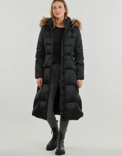 Guess - NEW OLGA LONG REAL DOWN Noir Outlet