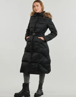 Guess - NEW OLGA LONG REAL DOWN Noir Outlet