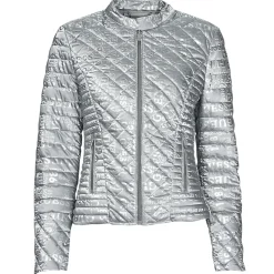Online Guess - NEW VONA JACKET Argenté