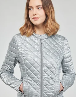 Online Guess - NEW VONA JACKET Argenté