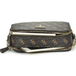 Outlet Guess - NOELLE CROSSBODY CAMERA Marron