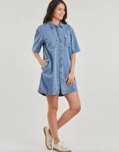 Guess - OVERSIZE SS DRESS Jean New