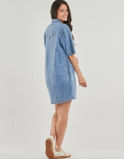Guess - OVERSIZE SS DRESS Jean New