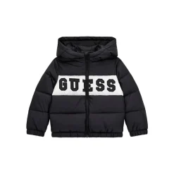 Best Guess - PADDED HOODED LS JACKET W ZIP Noir