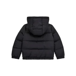 Best Guess - PADDED HOODED LS JACKET W ZIP Noir