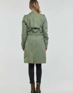 Hot Guess - PRISCA TRENCH Kaki