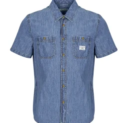 Online Guess - REGULAR SS DENIM SHIRT Jean