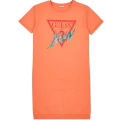 Guess - ROLLED UP SLEEVES TERRY DRESS