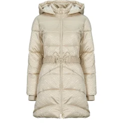 Guess - SELINE LOGO MIDI PUFFER Beige Best