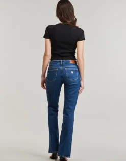 Guess - SL CN SNAP EMBRO SLIM TOP Noir Clearance