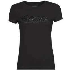 Sale Guess - SS CN ASTRELLE TEE Noir