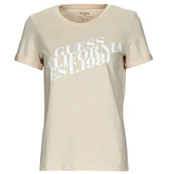 Guess - SS CN AURELIA TEE Beige